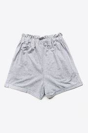 Buttoned Drawstring Waist Cuffed Shorts Trendsi