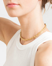 Twisted Chain Choker Necklace Trendsi