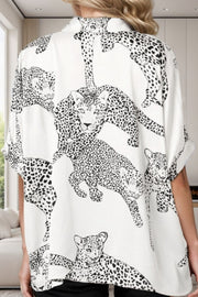 Printed Collared Neck Half Sleeve Shirt