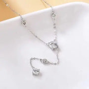 1.5 Carat Moissanite 925 Sterling Silver Necklace - Chic Boutique