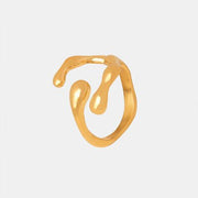 18K Gold - Plated Irregular Open Ring - Chic Boutique