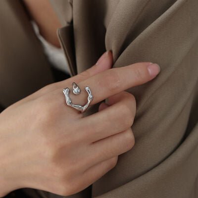 18K Gold - Plated Irregular Open Ring - Chic Boutique