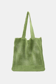 Openwork Tote Bag Trendsi