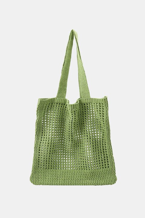 Openwork Tote Bag Trendsi