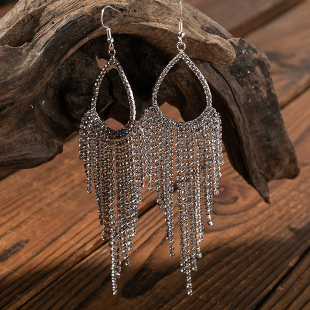 Alloy Dangle Earrings Trendsi