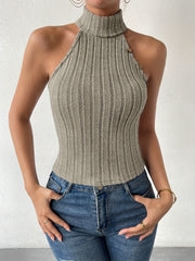 Grecian Neck Sweater Vest