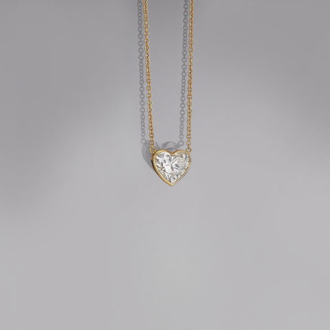 18K Gold-Plated Stainless Steel Pendant Necklace