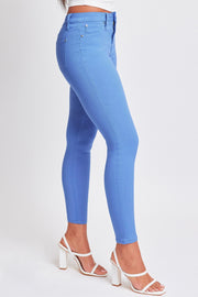 YMI Jeanswear Full Size Hyperstretch Mid-Rise Skinny Pants Trendsi