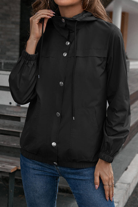 Button-Down Long Sleeve Sports Jacket Trendsi