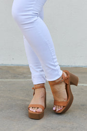 Weeboo Feel It Platform Heel Sandals Trendsi