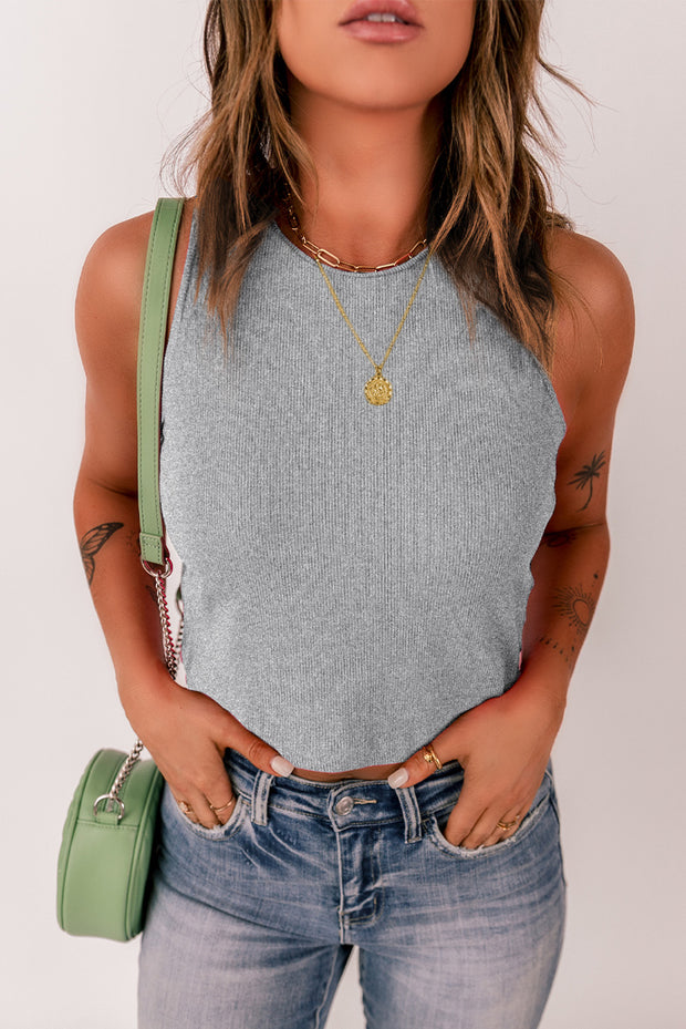 Round Neck Tank Top Trendsi