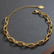 Titanium Steel Chain Bracelet Trendsi