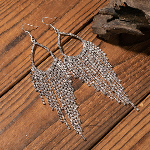 Alloy Dangle Earrings Trendsi