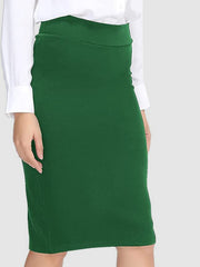 High Waist Wrap Skirt Trendsi