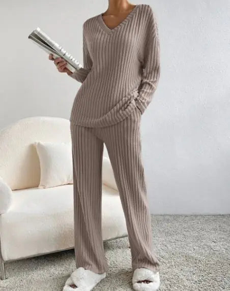 Casual 2-Piece Autumn Loungewear Set