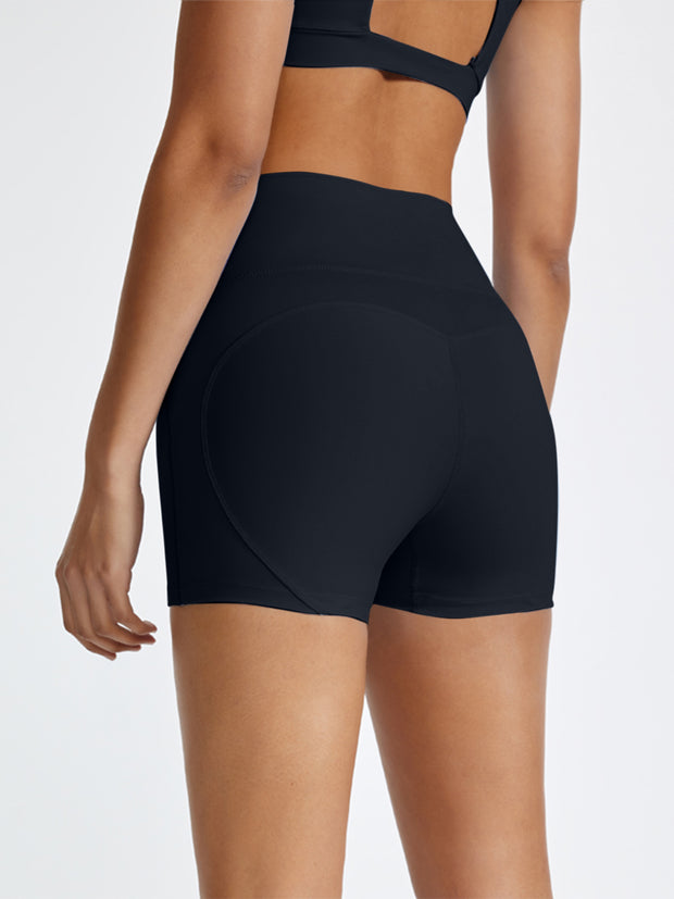 High Waist Active Shorts Trendsi