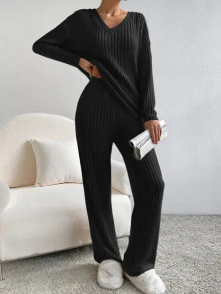 Casual 2-Piece Autumn Loungewear Set Chic Boutique