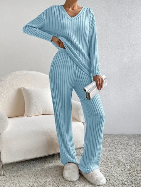 Casual 2-Piece Autumn Loungewear Set Chic Boutique