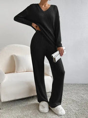 Casual 2-Piece Autumn Loungewear Set Chic Boutique