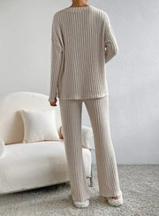 Casual 2-Piece Autumn Loungewear Set Chic Boutique