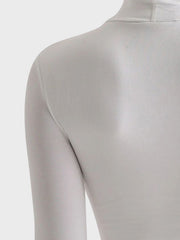 Turtleneck Long Sleeve T-Shirt Trendsi