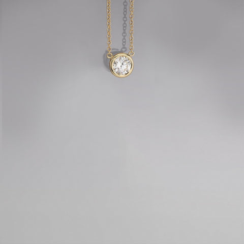 18K Gold-Plated Stainless Steel Pendant Necklace