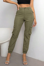 High Waist Cargo Pants Trendsi