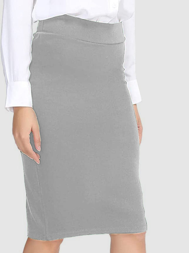 High Waist Wrap Skirt Trendsi