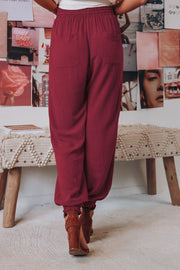 Tied Long Joggers with Pockets Trendsi