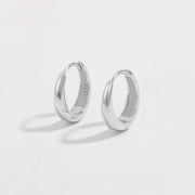 925 Sterling Silver Huggie Earrings