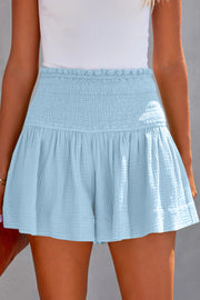 Smocked Waistband Shorts Trendsi