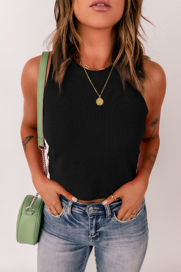 Round Neck Tank Top Trendsi