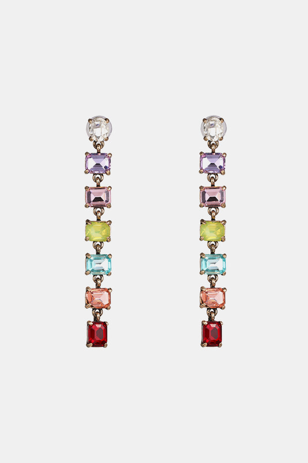 Geometrical Shape Resin Dangle Earrings Trendsi