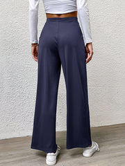 High Waist Straight Pants