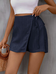 Tied High Waist Skort Trendsi