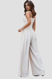 Spaghetti Strap Wide Leg Jumpsuit Trendsi