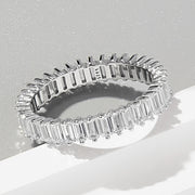 Zircon 925 Sterling Silver Ring Trendsi