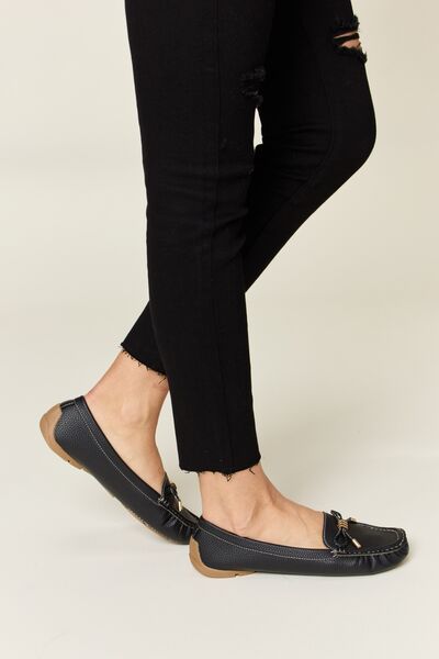 Forever Link Slip On Bow Flats Loafers Trendsi