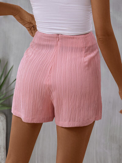 Tied High Waist Skort Trendsi